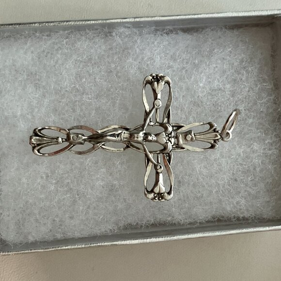 925 Sterling Silver pendant cross - Picture 5 of 5